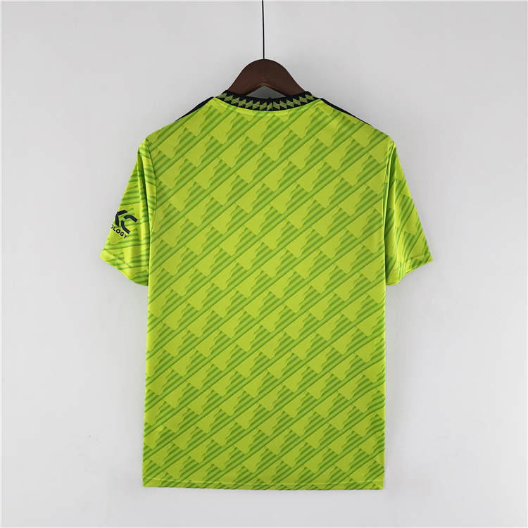 Manchester United 22/23 Third Kit Green Soccer Jersey Football Shirt - Click Image to Close